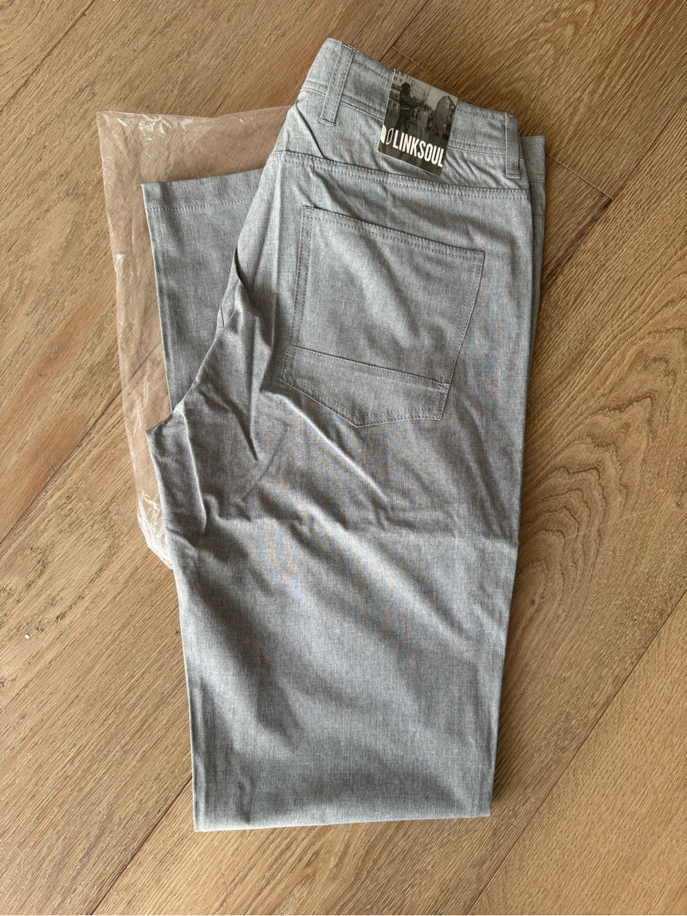 Linksoul Grey 5 Pocket Pants